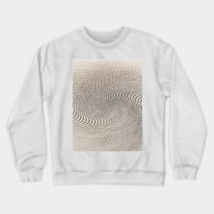 Wavy texture mesh with a swirl Crewneck Sweatshirt